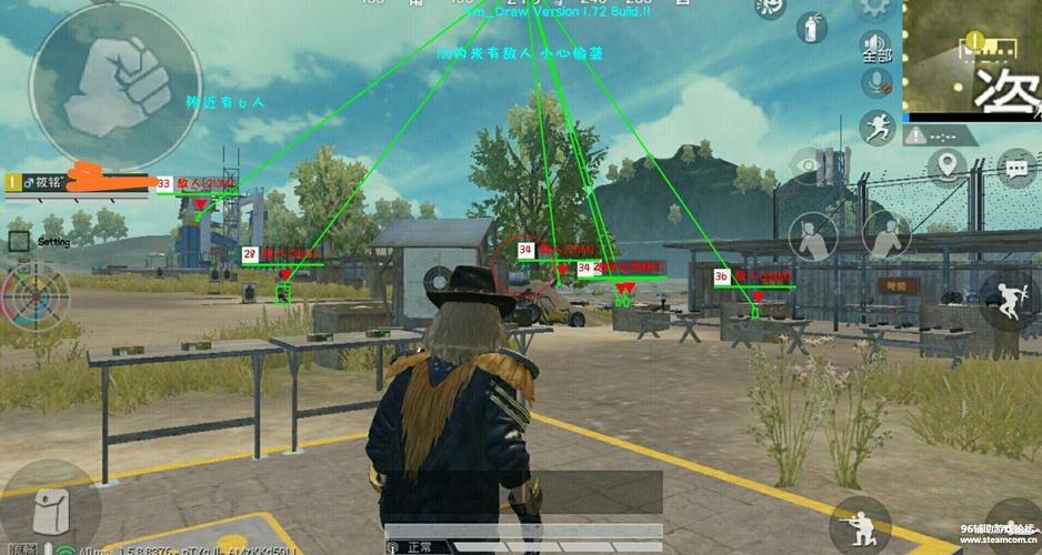 和平精英辅助【火焰鸟直装V6.0终极修复版】射线透视 准星聚点 空投透视 人物变大 显示手持 透视雷达